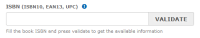 ISBN validation